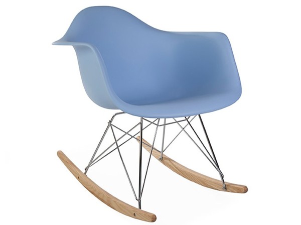 Eames Rocking Chair RAR - Azul