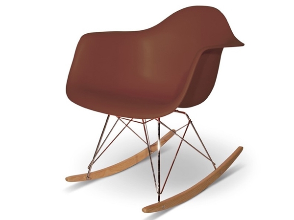 Eames Rocking Chair RAR - Marrón