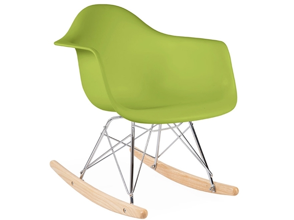 Eames rocking chair RAR niño - Verde