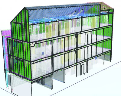 El modelo de información del edificio (BIM) al servicio de Nantes Métropole Hábitat