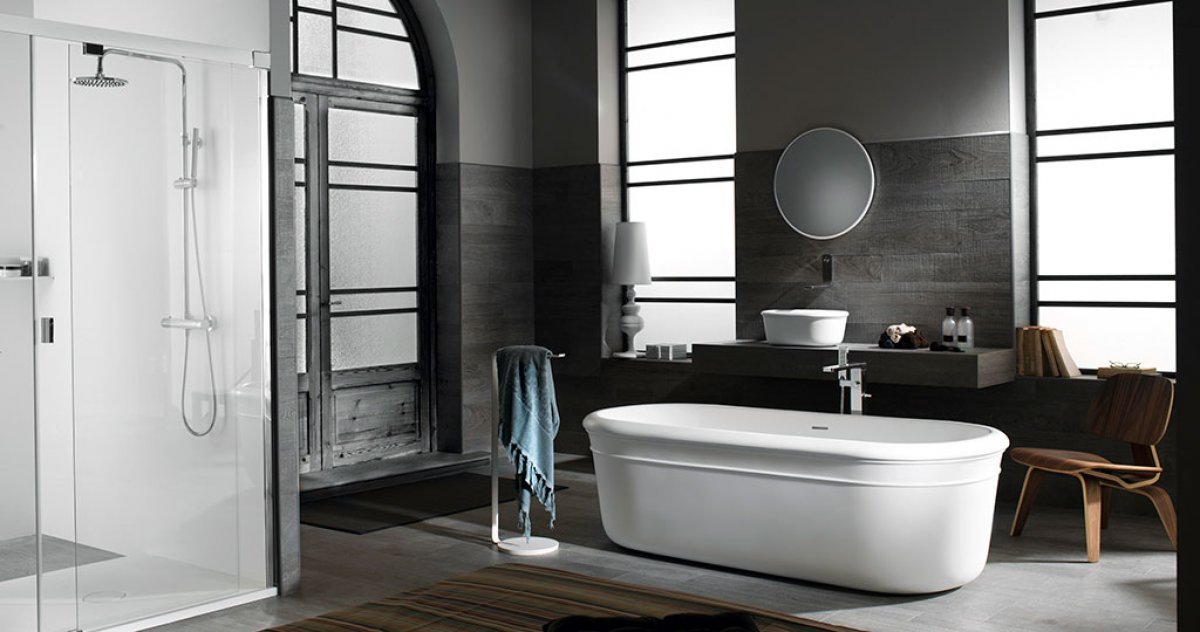 KRION® Bath: decoración de baños modernos que evocan naturaleza