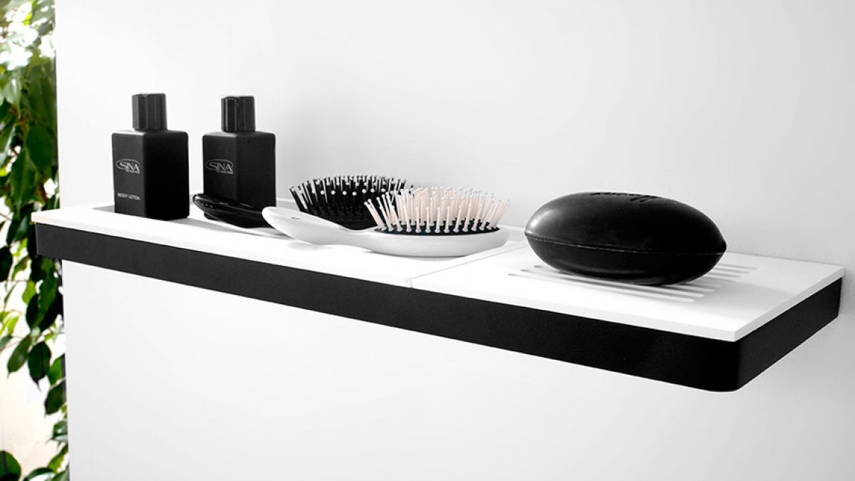 KRION® Bath: nuevos accesorios para reinventar el baño como espacio funcional