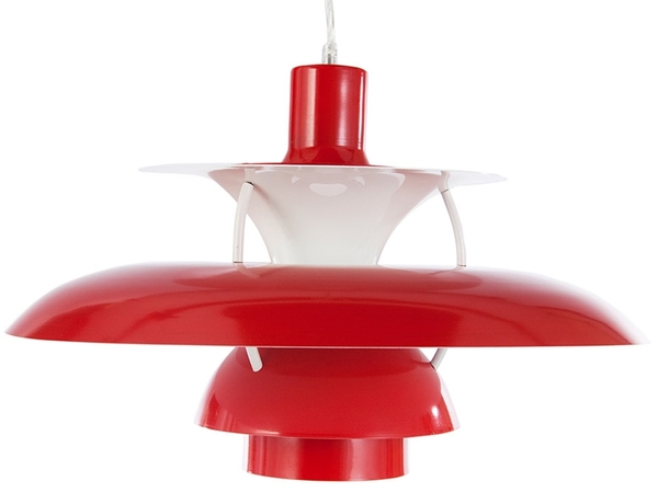Lámpara de techo PH5 - Rojo