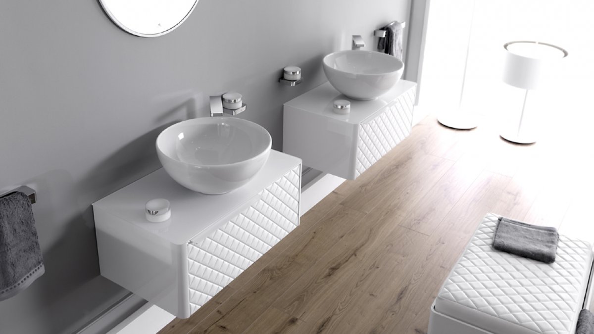 Noken propone baños Pure White para crear ambientes amplios y luminosos