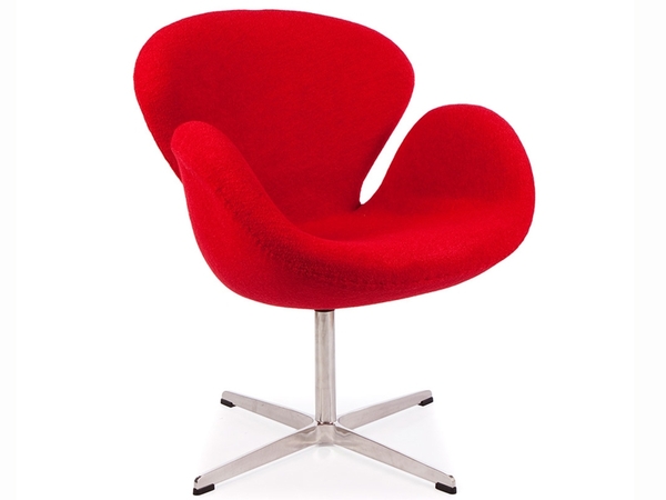 Silla Swan Arne Jacobsen - Rojo