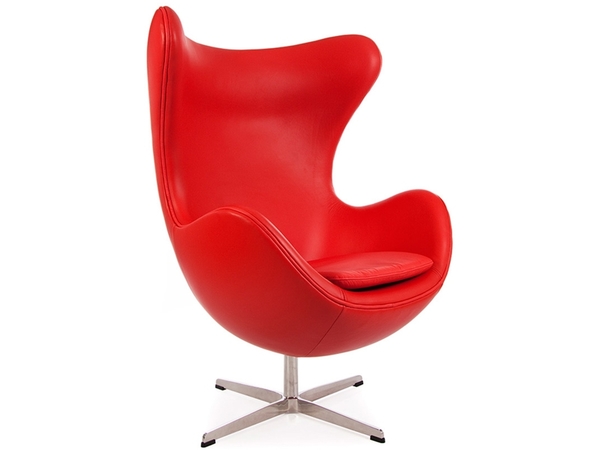 Sillón Egg Arne Jacobsen - Rojo