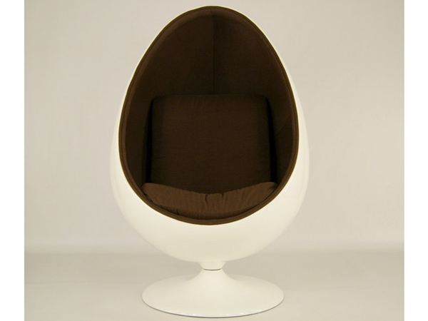 Sillón Egg Oval Aarnio - Marrón