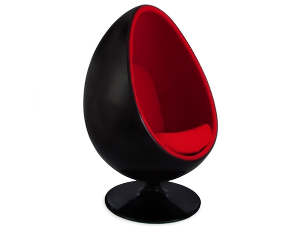 Sillón Egg oval - Rojo